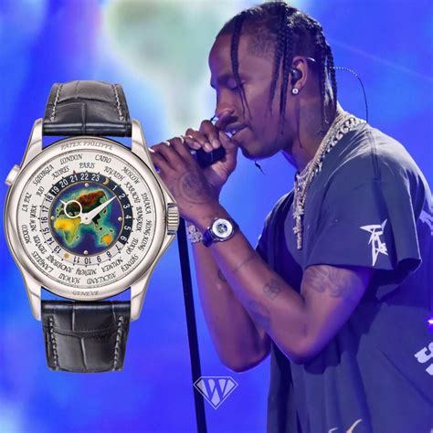 patek philippe x travis scott|travis scott watches for sale.